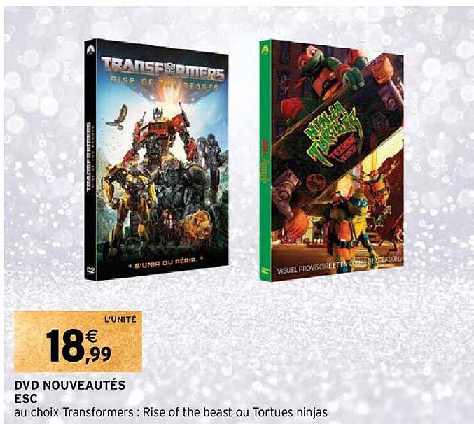 dvd nouveautés esc