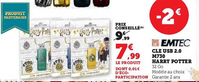 emtec cle usb 2.0 m730 harry potter