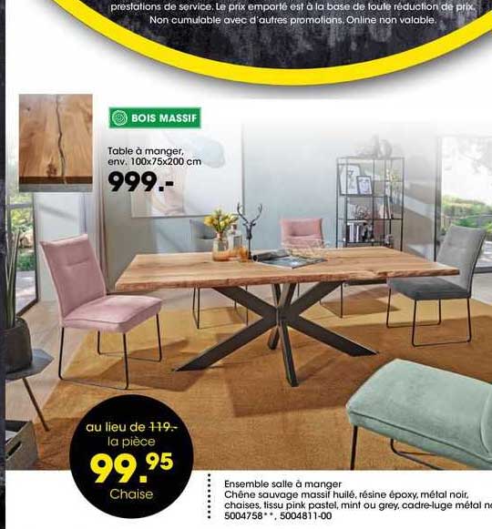 ensemble salle à manger