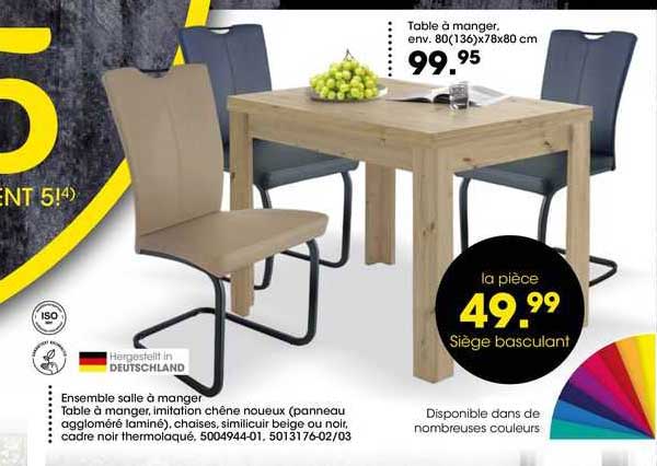 ensemble salle à manger