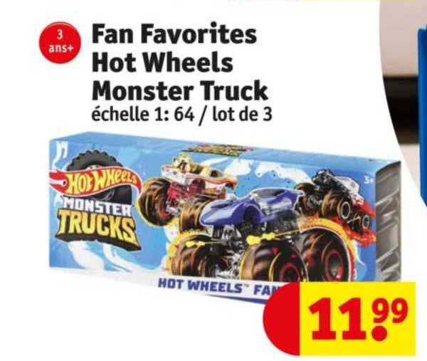 fan favorites hot wheels monster truck