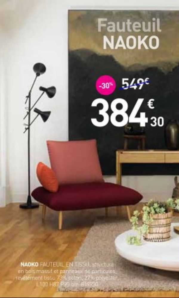 Fauteuil Naoko