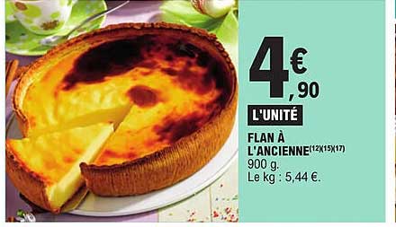 Flan à L'ancienne