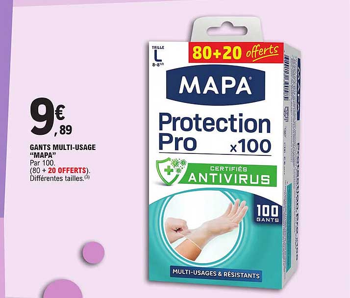 Gants Multi-usage "mapa"