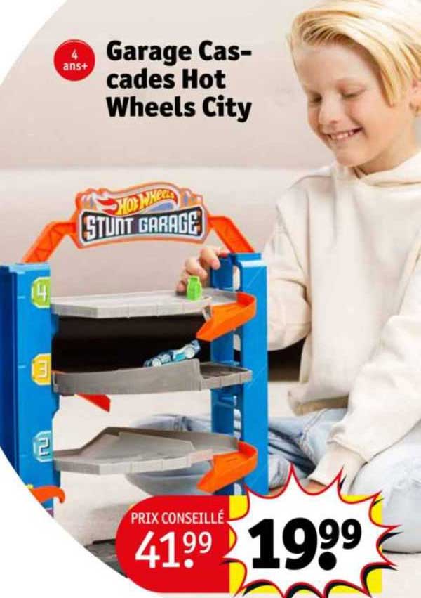 garage cascades hot wheels city