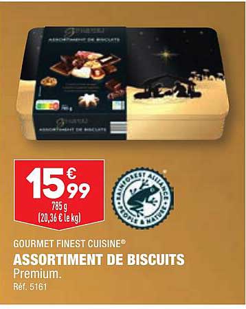 Gourmet Finest Cuisine Assortiment De Biscuits