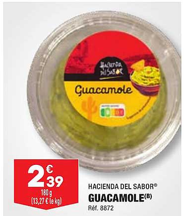 hacienda del sabor guacamole