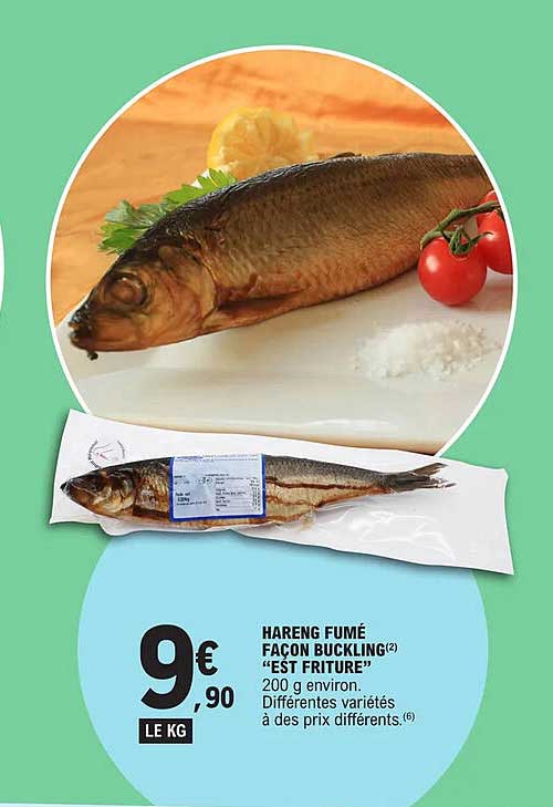 hareng fumé façon buckling "est friture"