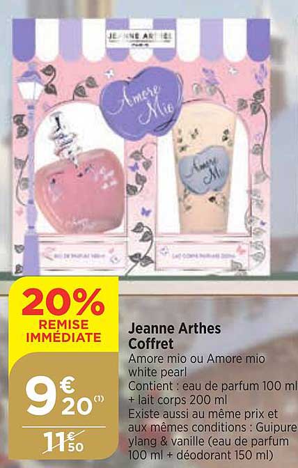 jeanne arthes coffret