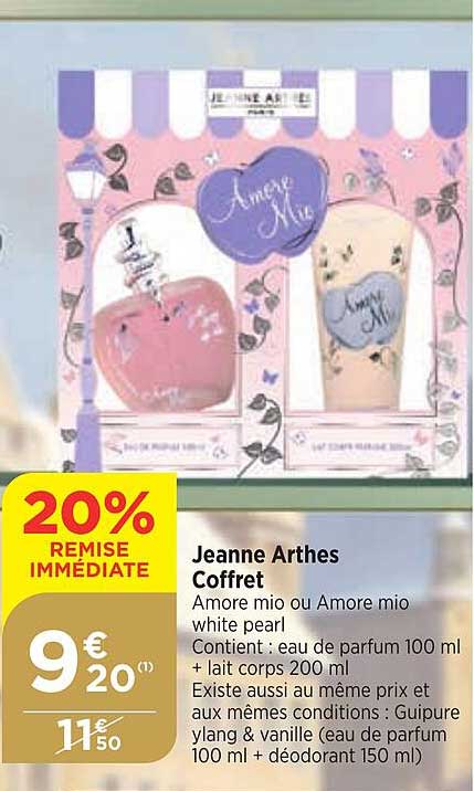 jeanne arthes coffret