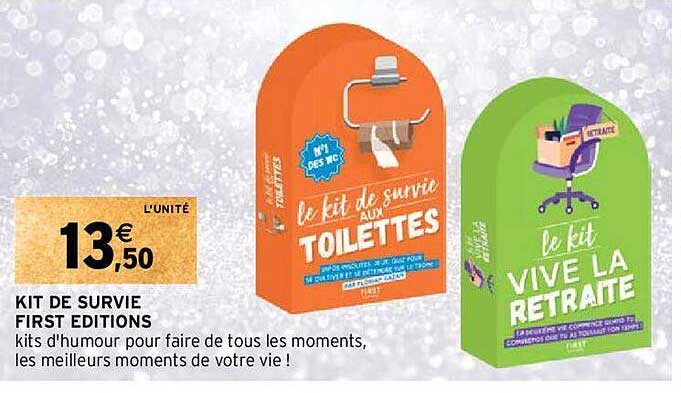 kit de survie first editions