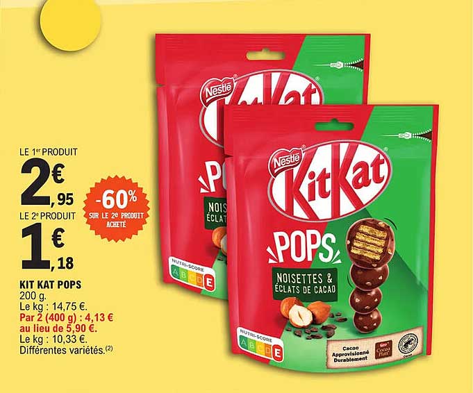 Kit Kat Pops