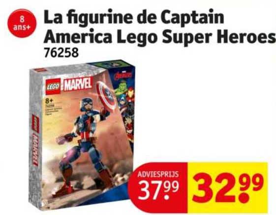 la figurine de captain america lego super heroes