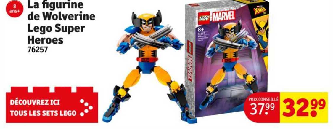 la figurine de wolverine lego super heroes