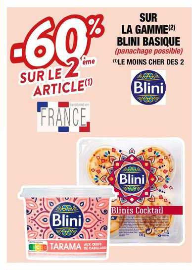 La Gamme Blini Basique