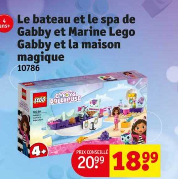 le bateau et le spa de gabby et marine lego gabby et la maison magique