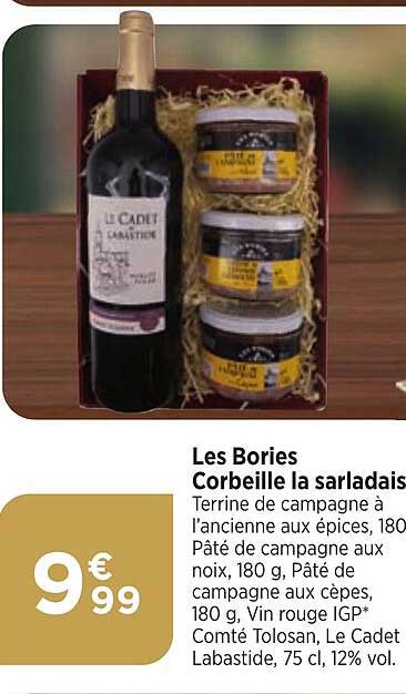 les bories corbeille la sarladais