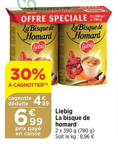 liebig la bisque de homard