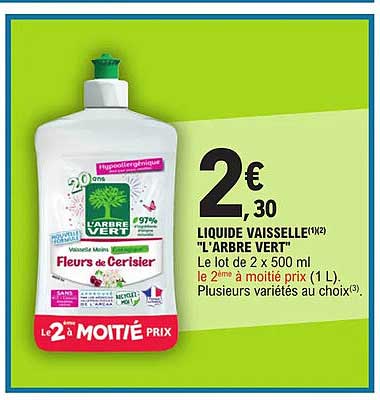 Liquide Vaisselle "l'arbre Vert"