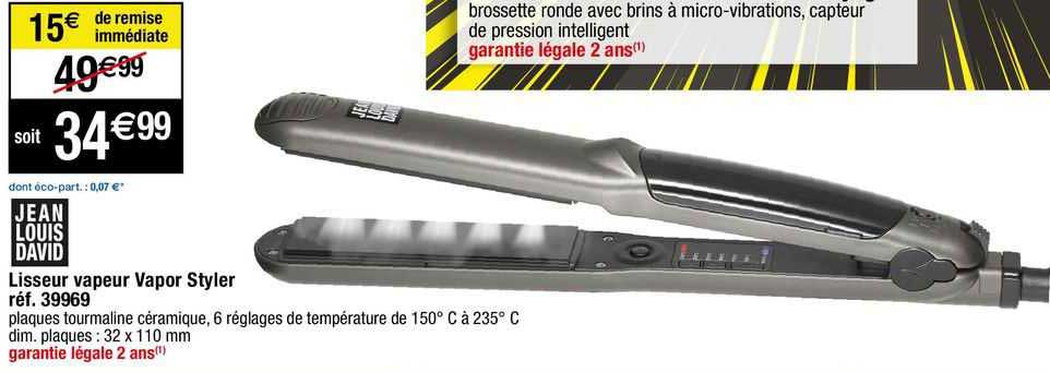 lisseur vapeur vapor styler