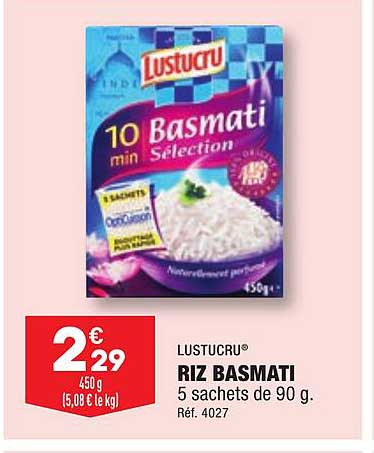 Lustucru Riz Basmati