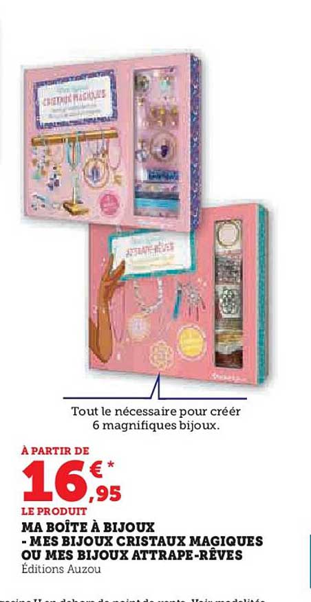ma boîte à bijoux - mes bijoux cristaux magiques ou mes bijoux attrape-rêves