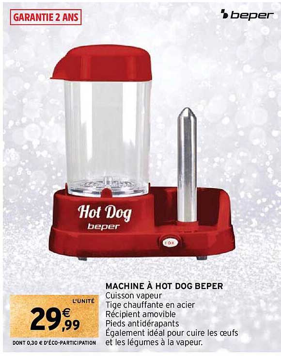 machine à hot dog beper