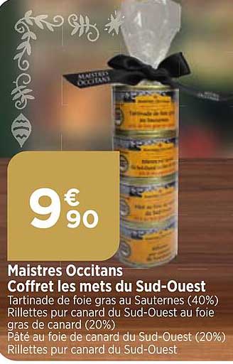 maistres occitans coffret les mets du sud-ouest