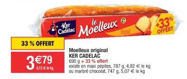 moelleux original ker cadelac