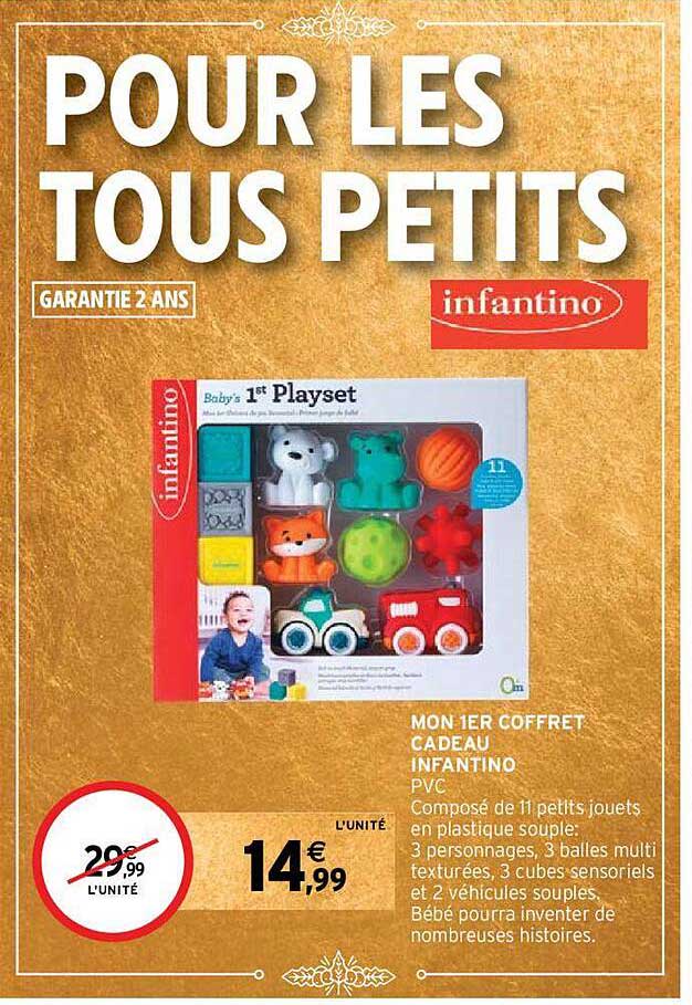 mon 1er coffret cadeau infantino
