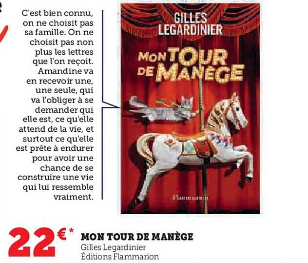 mon ttour de manège giles legardinier