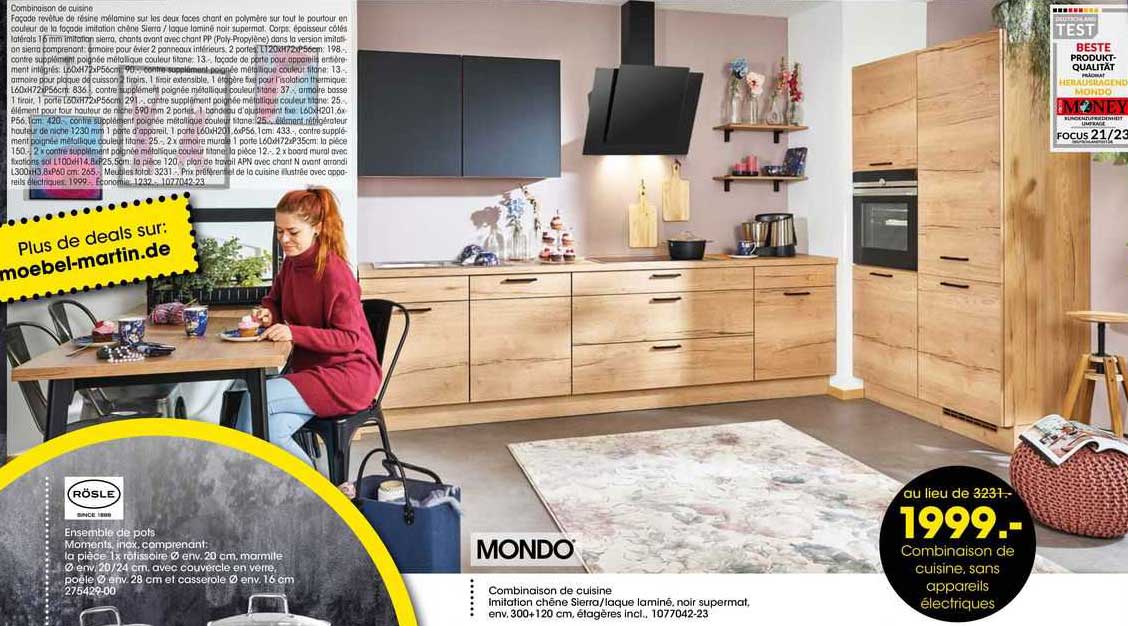 Mondo Combinaison De Cuisine