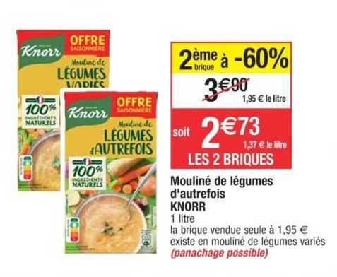 mouliné de légumes d'autrefois knorr