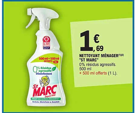 nettoyant ménager "st marc"