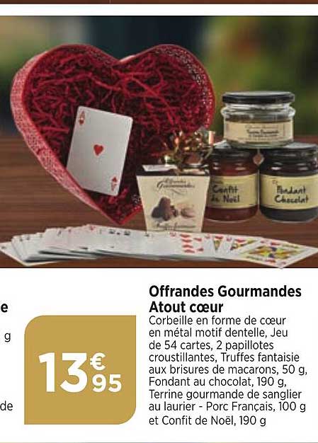 offrandes gourmandes atout cœur