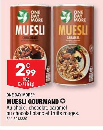 one day more muesli gourmand