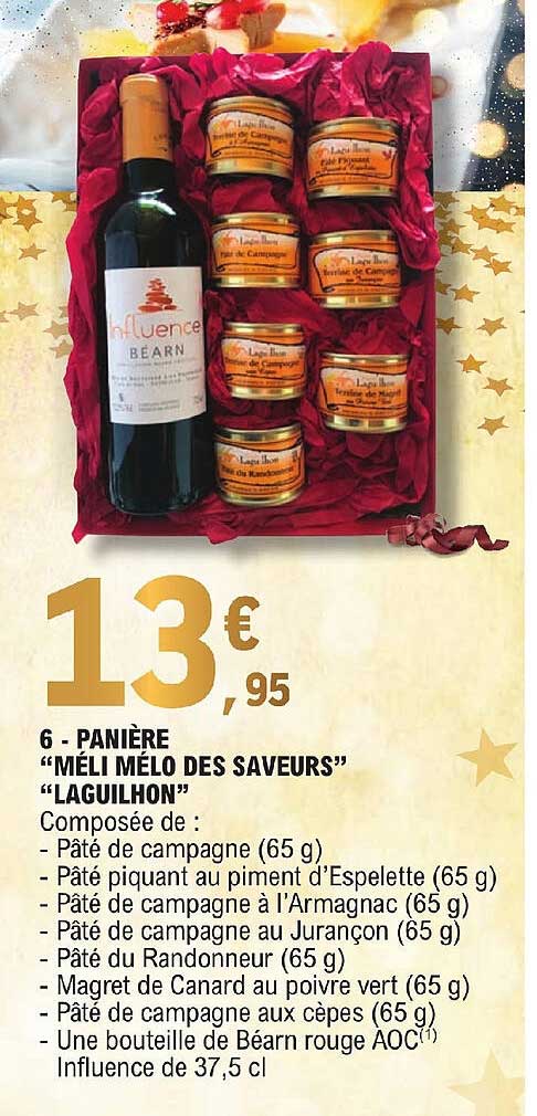 panière "méli mélo des saveurs" "laguilhon"