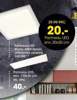 Panneau Led Blanc