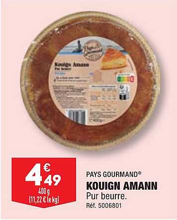 pays gourmand kouign amann