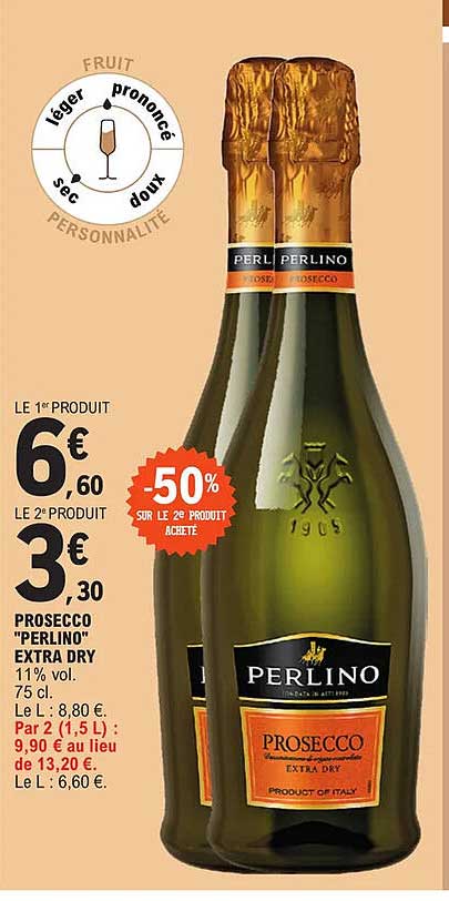 Prosecco "perlino" Extra Dry