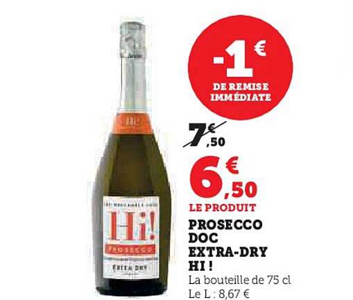 prosecco doc extra-dry hi!