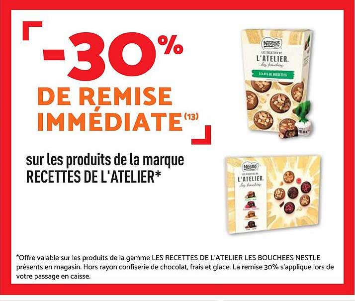 recettes de l'atelier