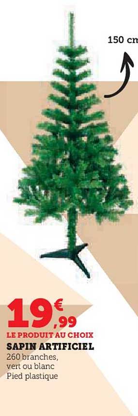 sapin artificiel 260 branches