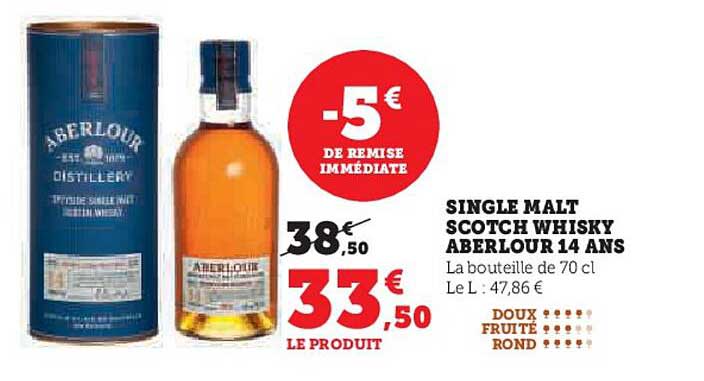 single malt scotch whisky aberlour 14 ans