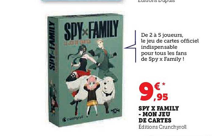 spy x family - mon jeu de cartes
