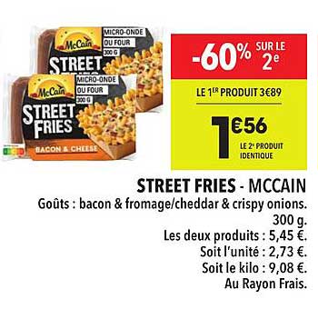 street fries - mcCain