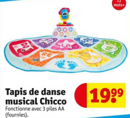 tapis de danse musical chicco