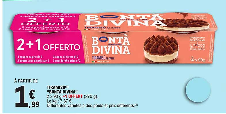 tiramisu "bonta divia"