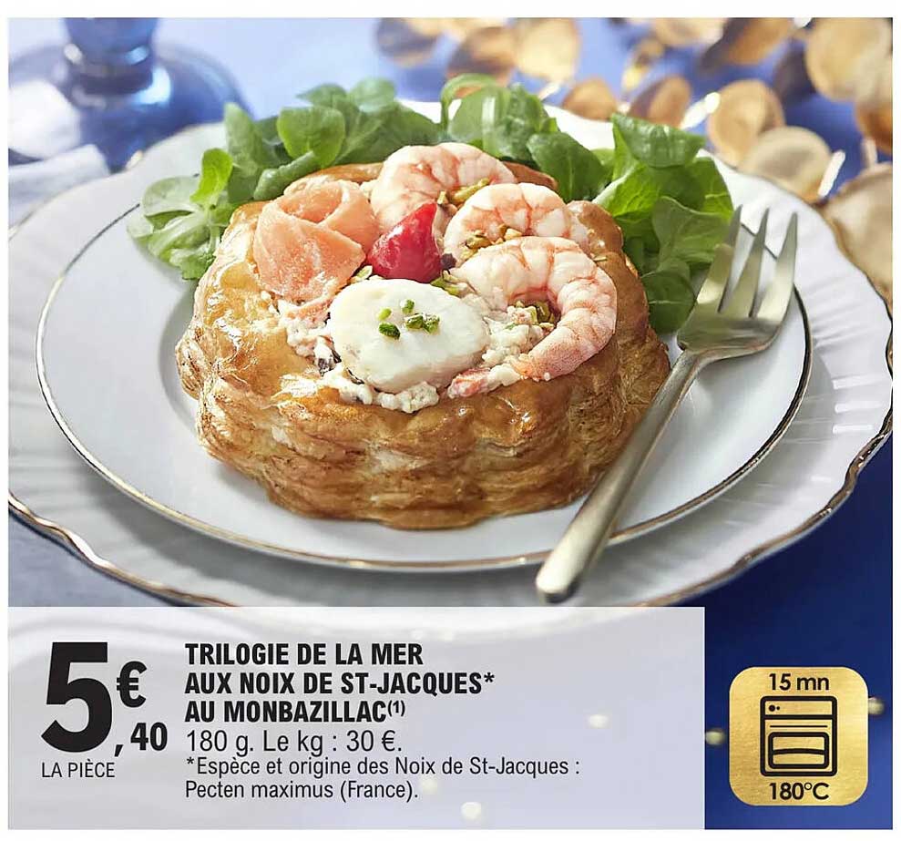 trilogie de la mer aux noix de st-jacques au monbazillac