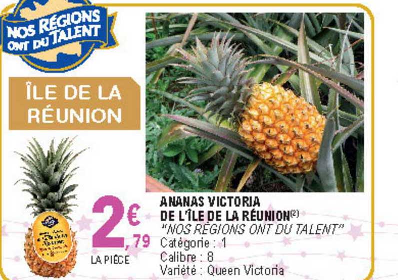 ananas victoria de l'île de la réunion